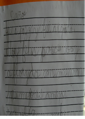 Escritura cursiva. (6 años)